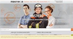 Desktop Screenshot of masterd.es
