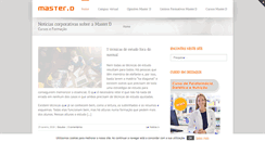 Desktop Screenshot of blog.masterd.pt